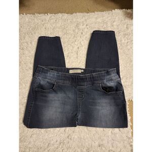 Torrid plus size jeans with elastic waistband